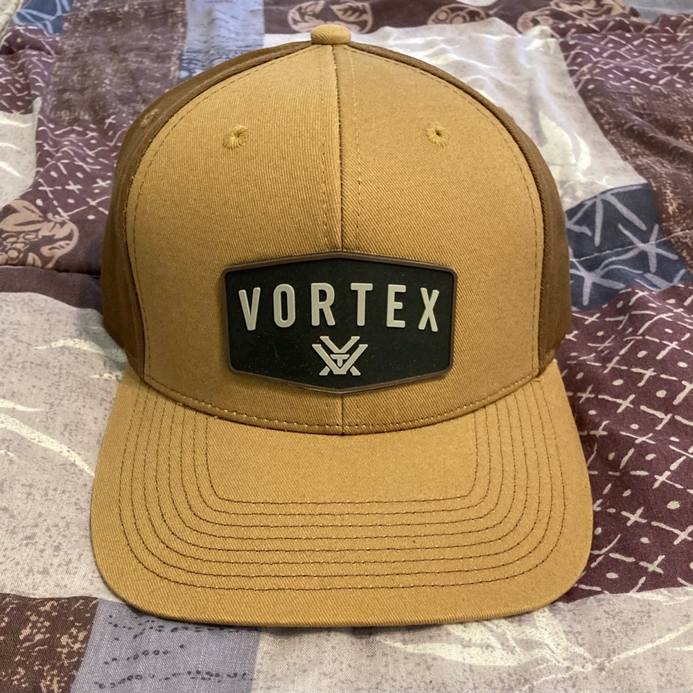 Vortex Tan Baseball Cap